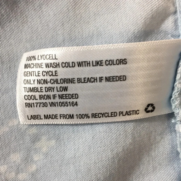 3/$20 Universal Thread Blue Floral Duster Cardigan Womens XS Small Kimono - Picture 6 of 10